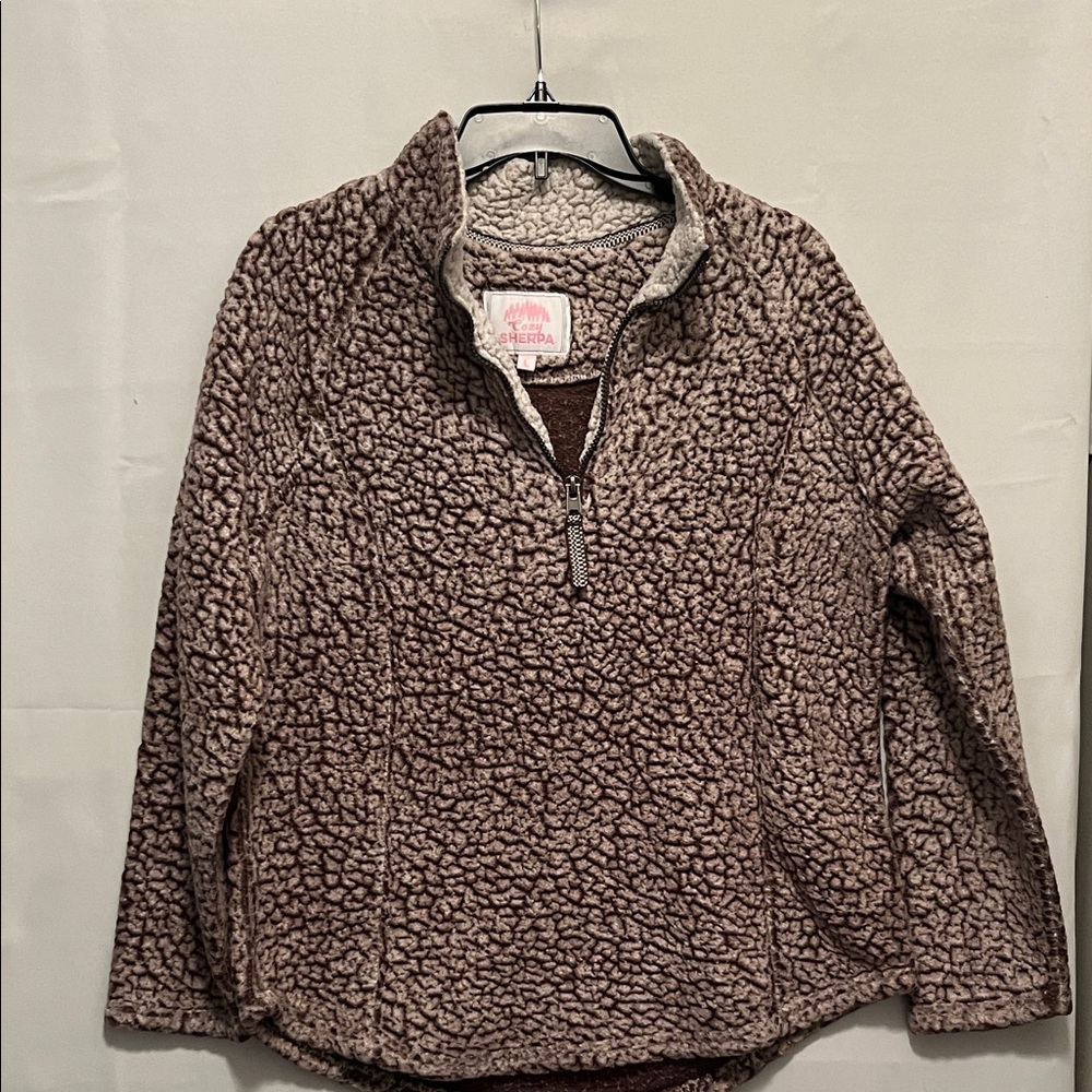 The North Face Taupe Sherpa Jacket